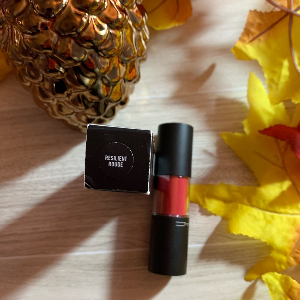 MAC Versicolour Stain Lipstick- Resilient Red .28 fl. oz.